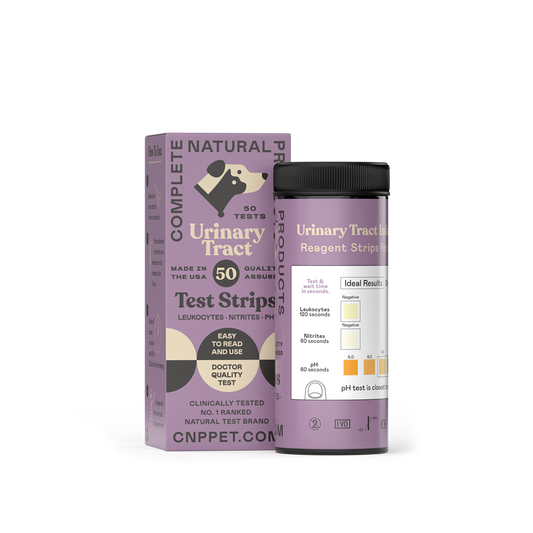Complete Natural Products - UTI Test Strips for Dogs, Cats, & Pets