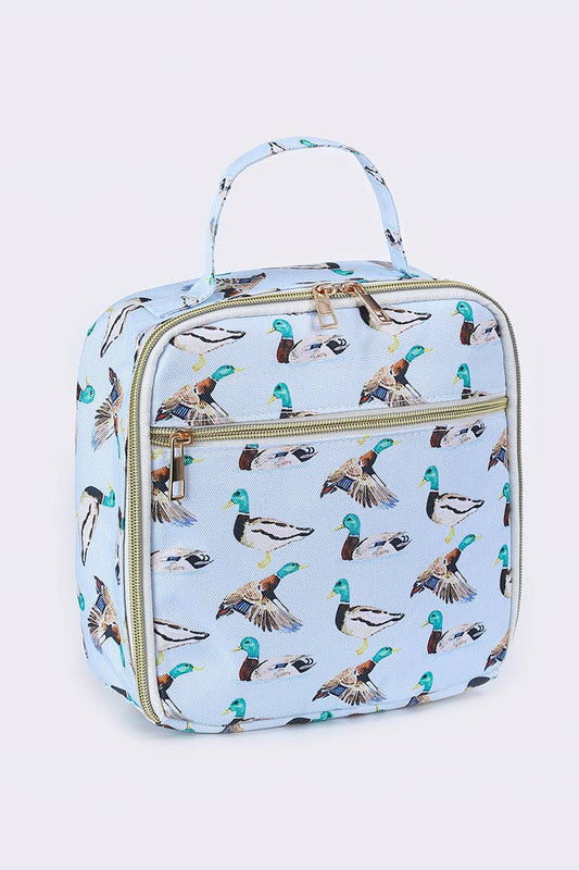 sassy kids palace - Duck Hunting Printed Lunch Boxes Bag