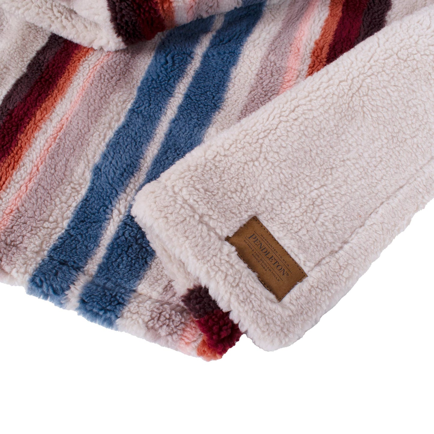 Carolina Pet Company - Pendleton Serape Rosewood Berber Crate Blanket + Lamb Toy