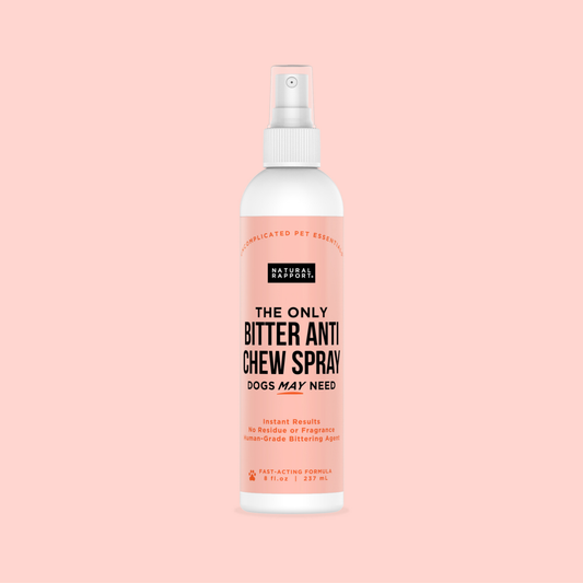 Natural Rapport - The Only Bitter Anti Chew Spray Dogs May Need