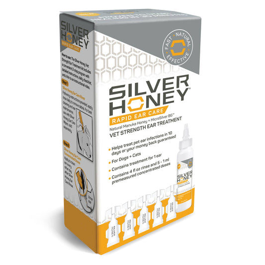 Pet Palette Distribution - Absorbine Pet - Silver Honey Rapid Ear Care Ear Treatment