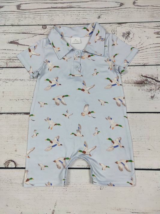 sassy kids palace - Duck Printed Baby Boy Romper