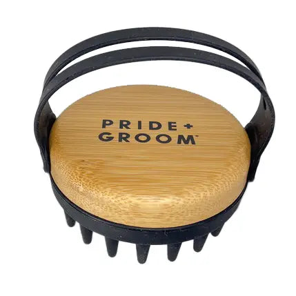 Pride + Groom bath brush