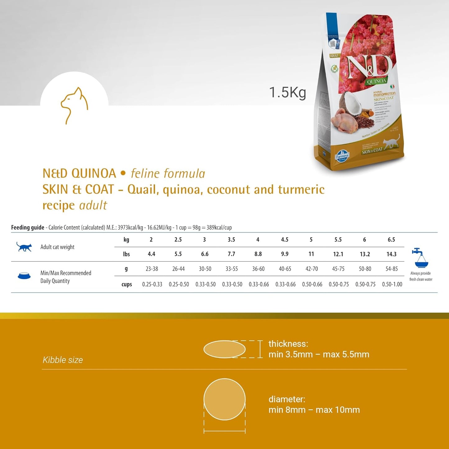 Farmina K9 N&D Dog Food with Quinoa
