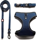 Silver Paw 3 in 1 Dog leash, harness & collar set