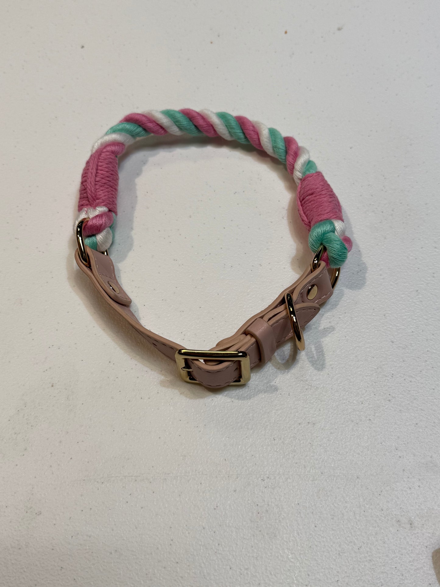 Rope Dog Collar