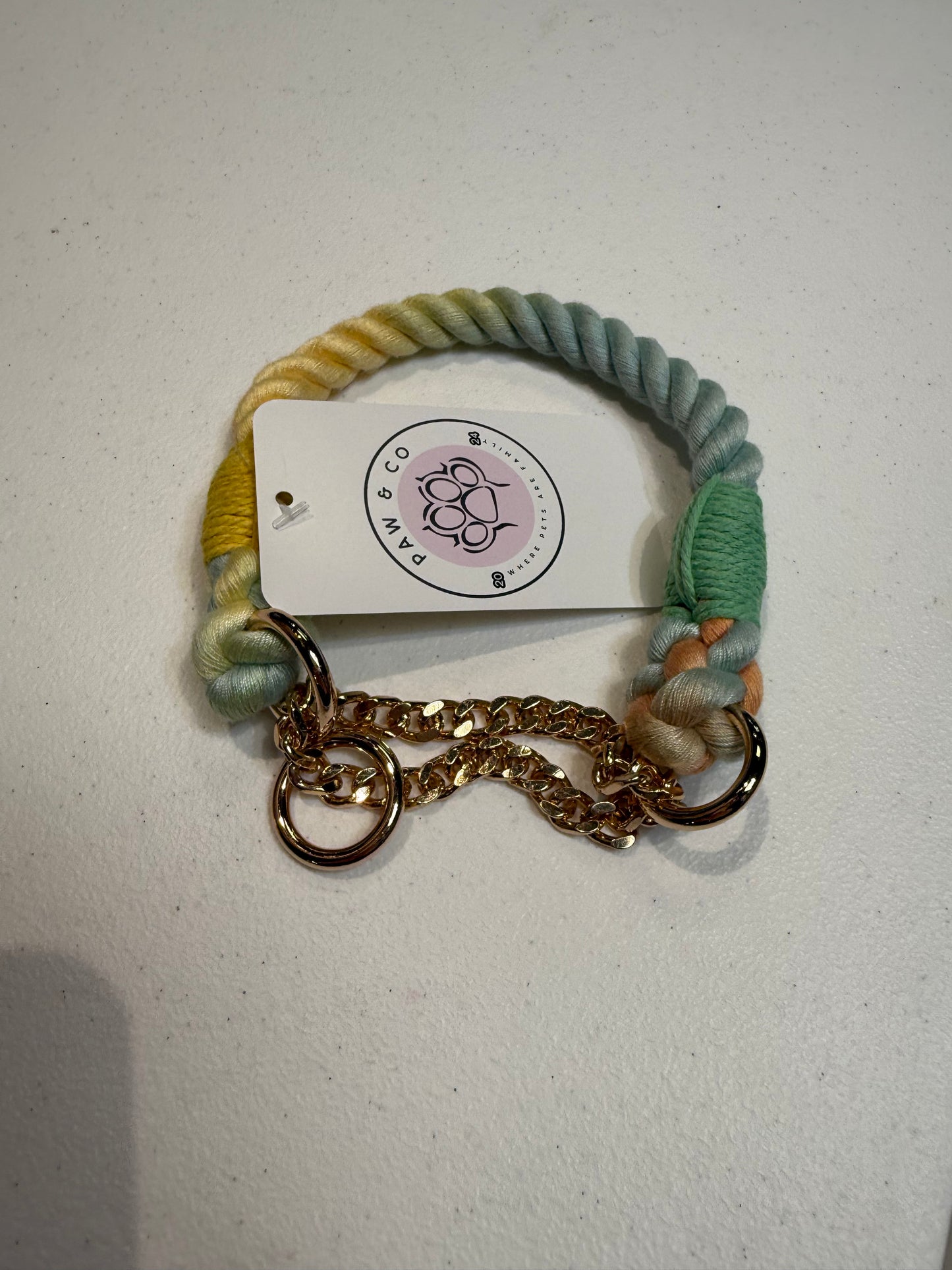 Rope Martingale Dog Collar