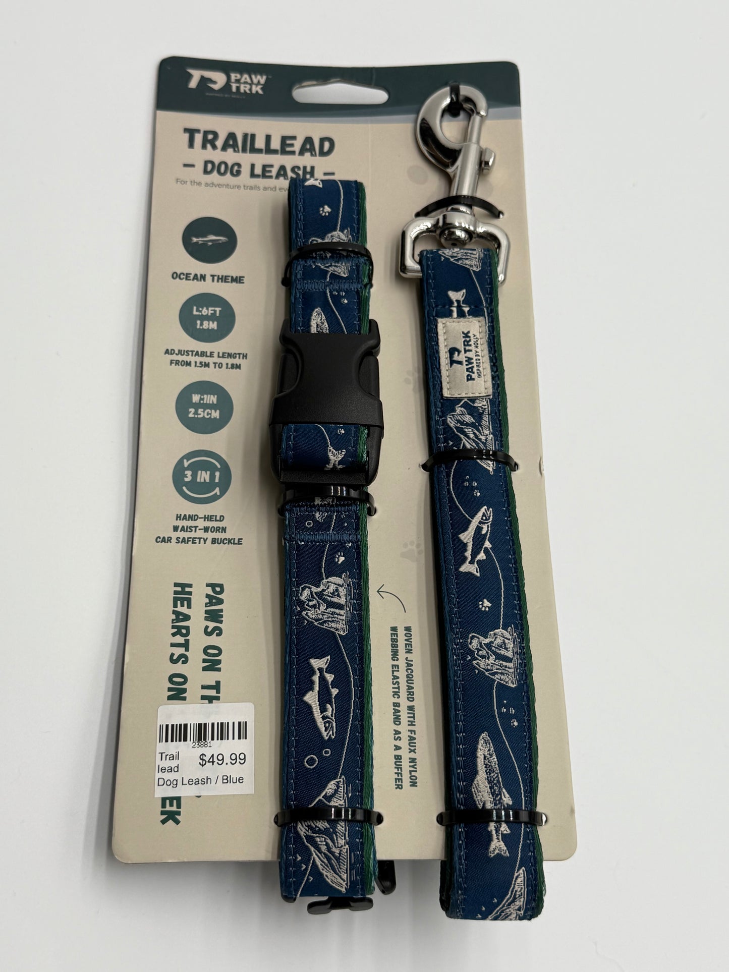 PawTrk Trail lead Dog Leash