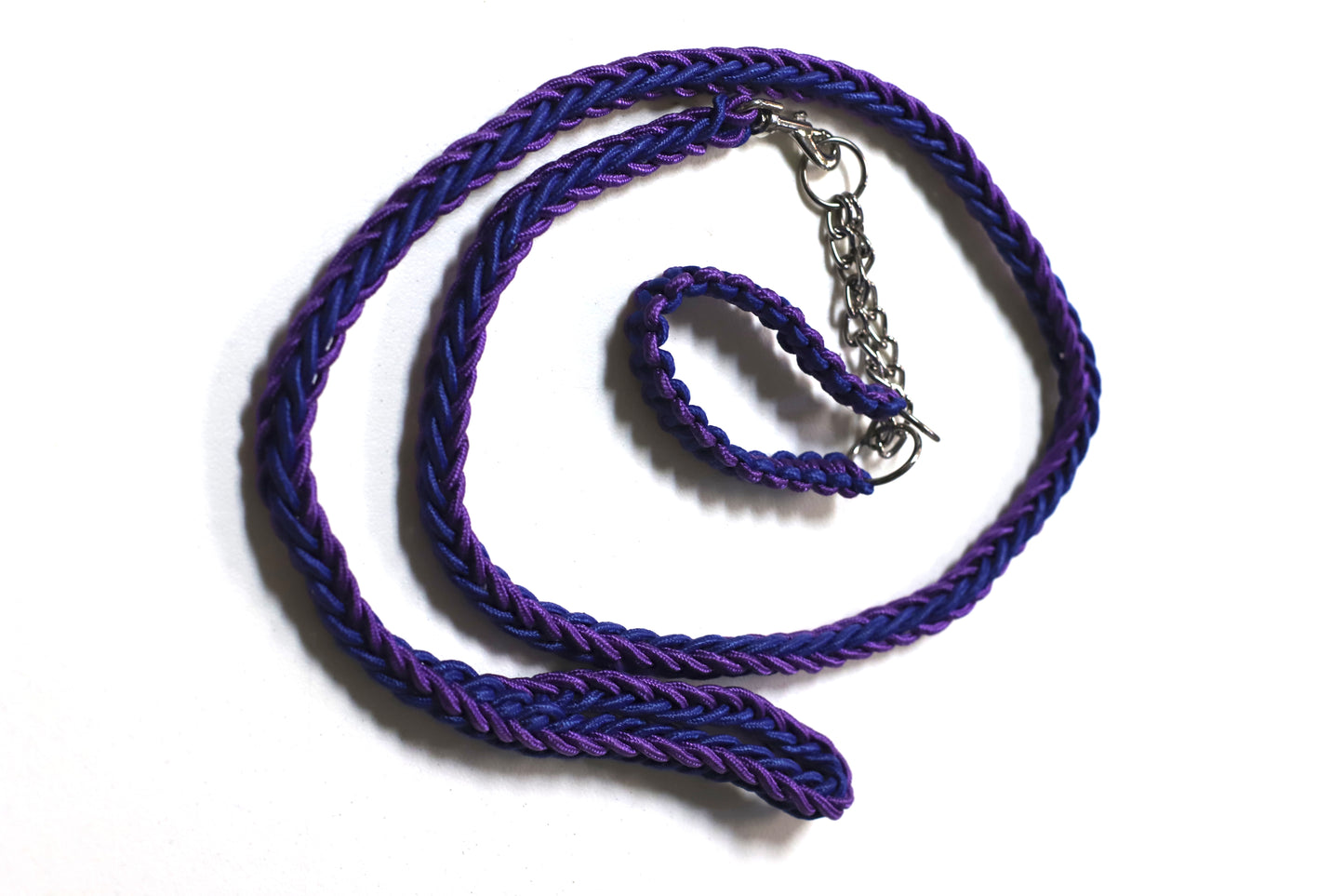 Braided Rope Leash and Collar Set
