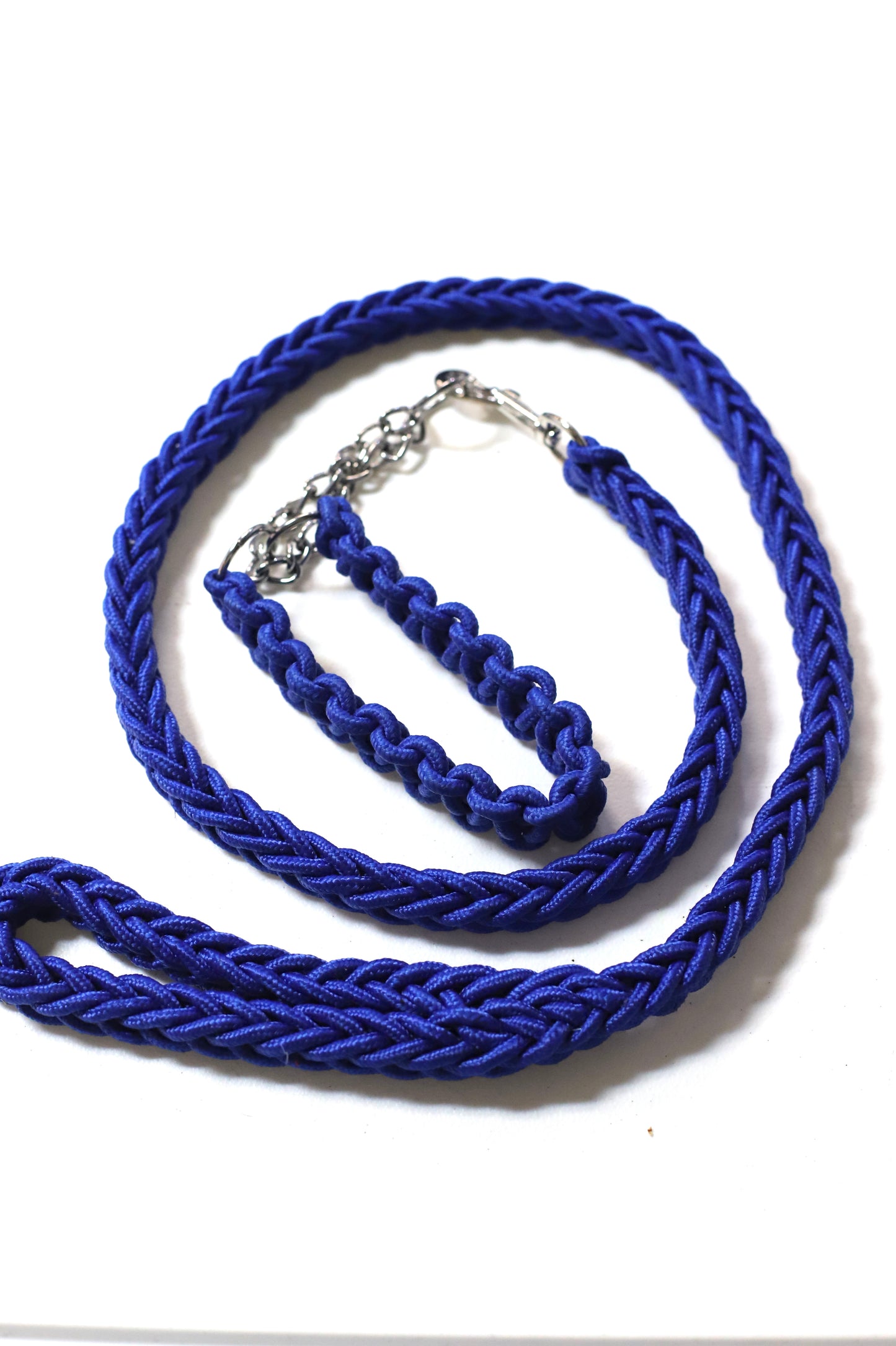 Braided Rope Leash and Collar Set