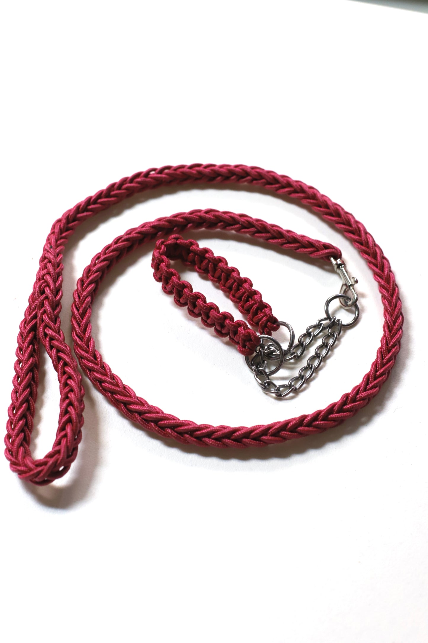 Braided Rope Leash and Collar Set