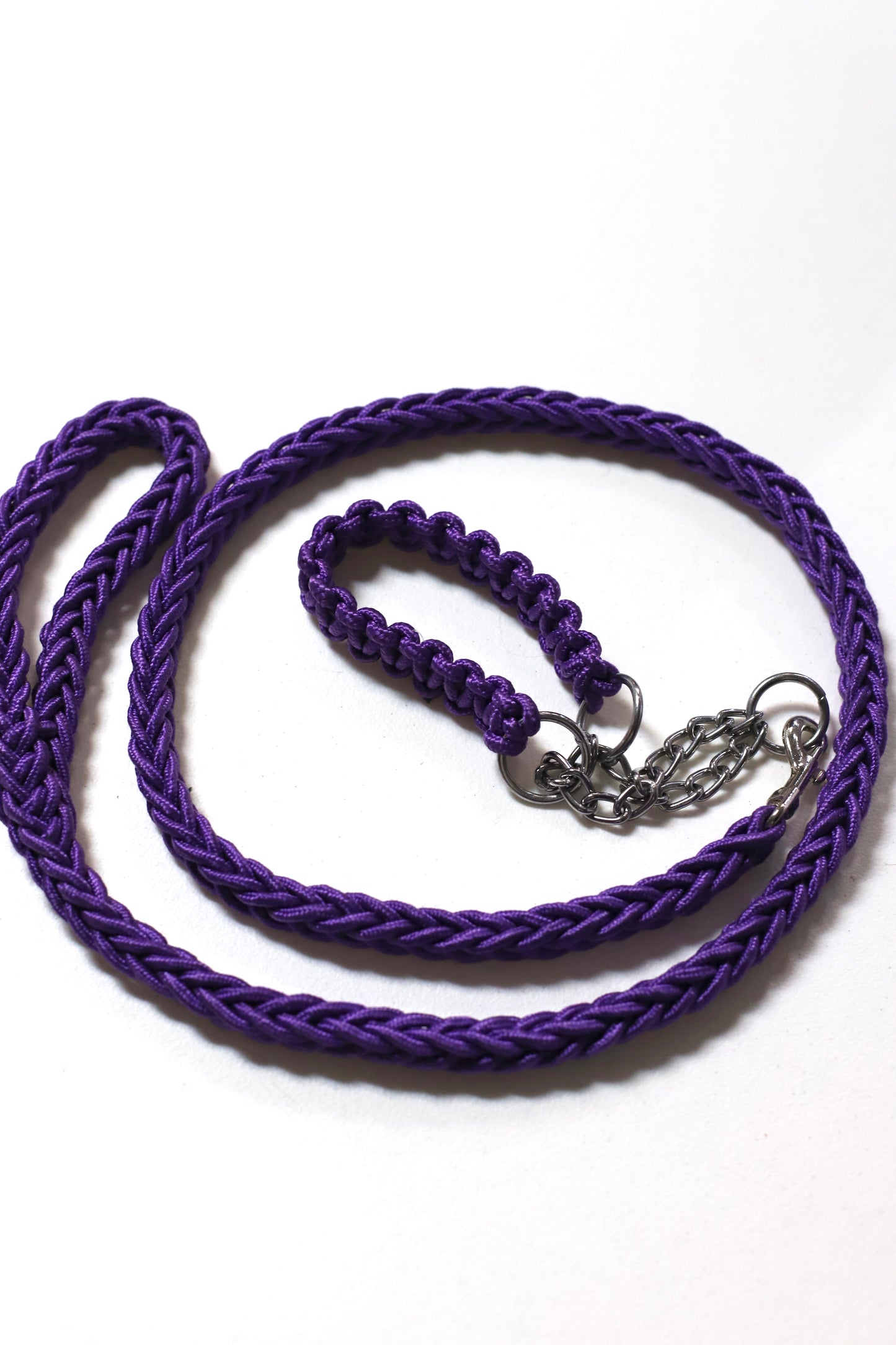 Braided Rope Leash and Collar Set