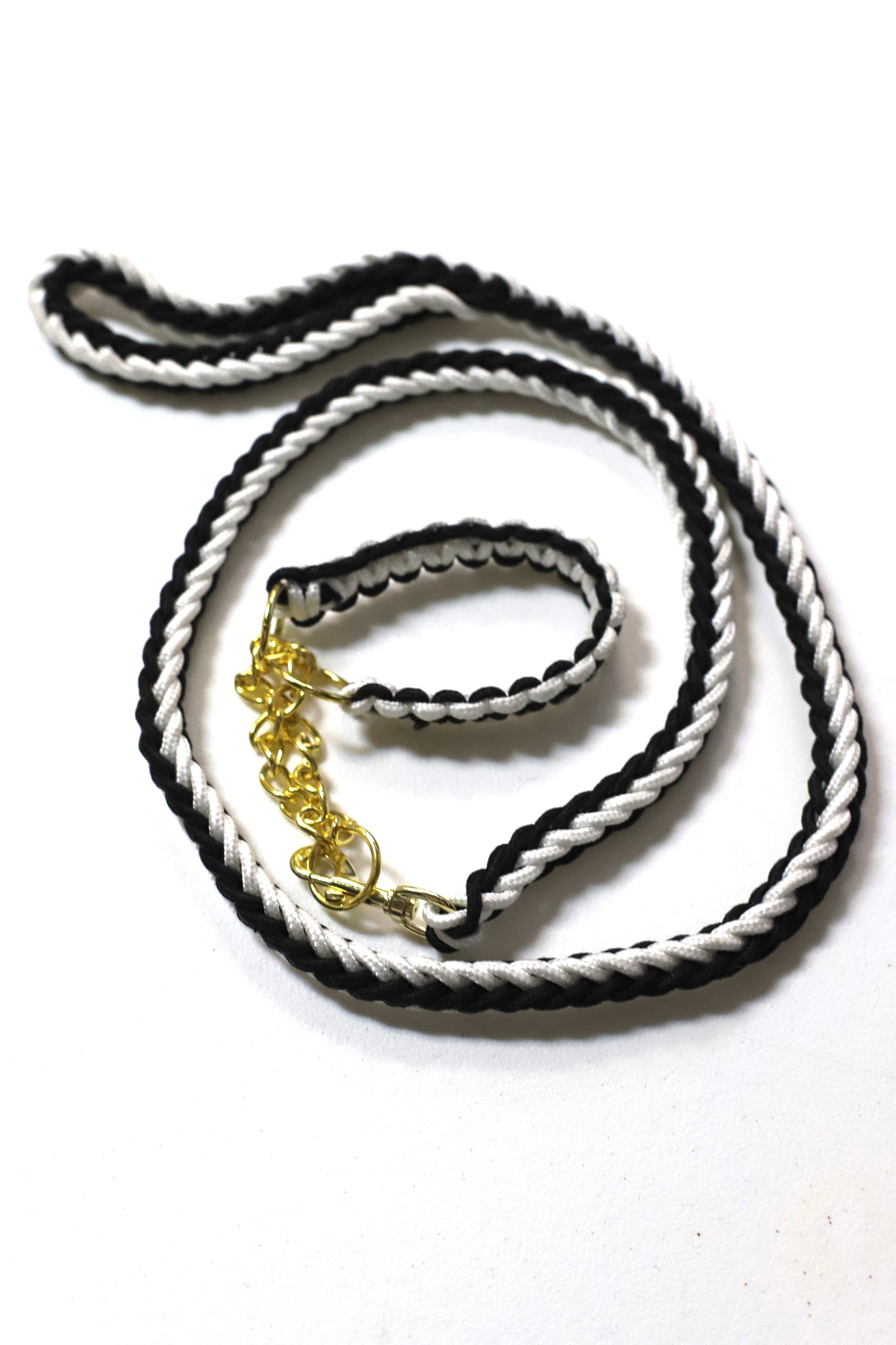 Braided Rope Leash and Collar Set