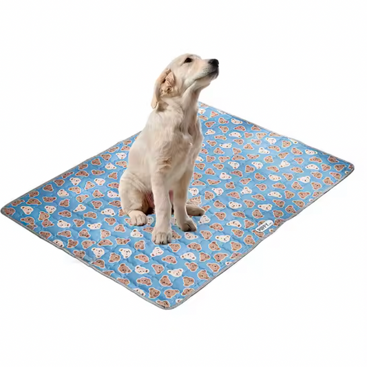 Reusable Washable Training Dog Pet Pee Pads Custom Washable Pee Pad Non Slip Dog Mats