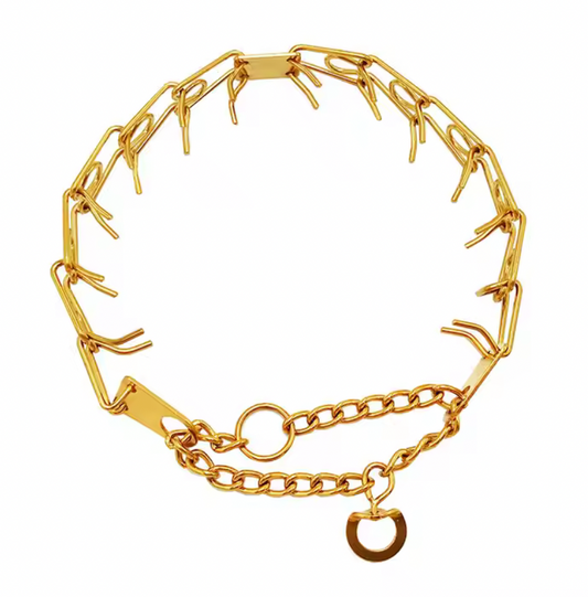 New Arrivals 3mm Prong Collar Chain Collars Choke Stainless Steel 304 Training Collar for Dogs