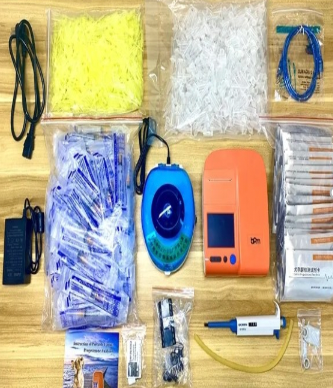 Canine progesterone machine full kit
