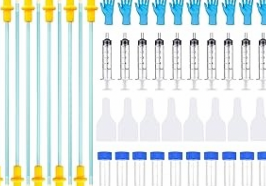 Set AI Artificial Insemination Dog Breeding Kit Canine Breeding Kit Dog Semen Collection Bag Disposable Artificial Insemination Pet Supplies
