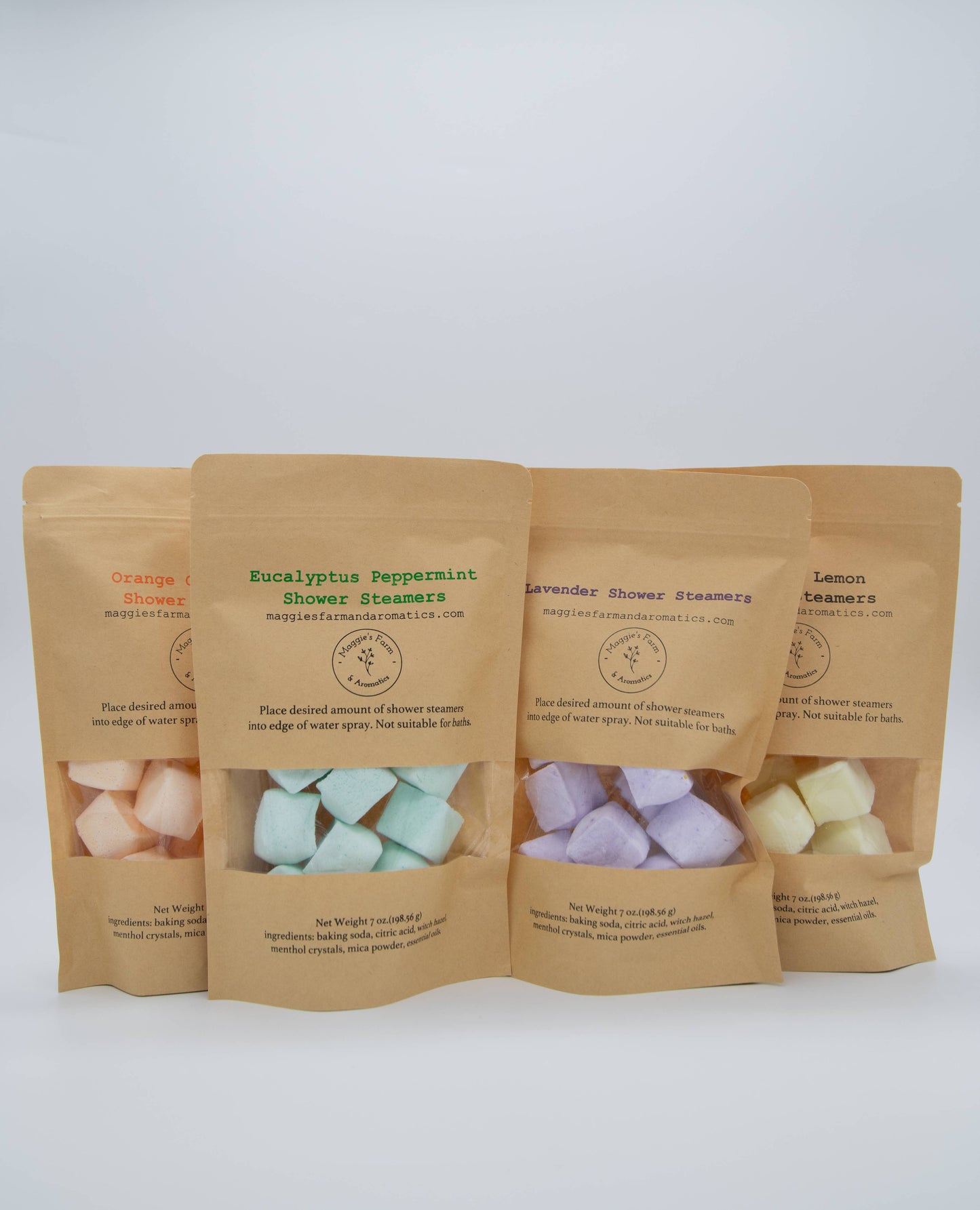 Maggie's Farm & Aromatics - Shower Steamers/ Natural Shower Steamers/ Shower Bombs
