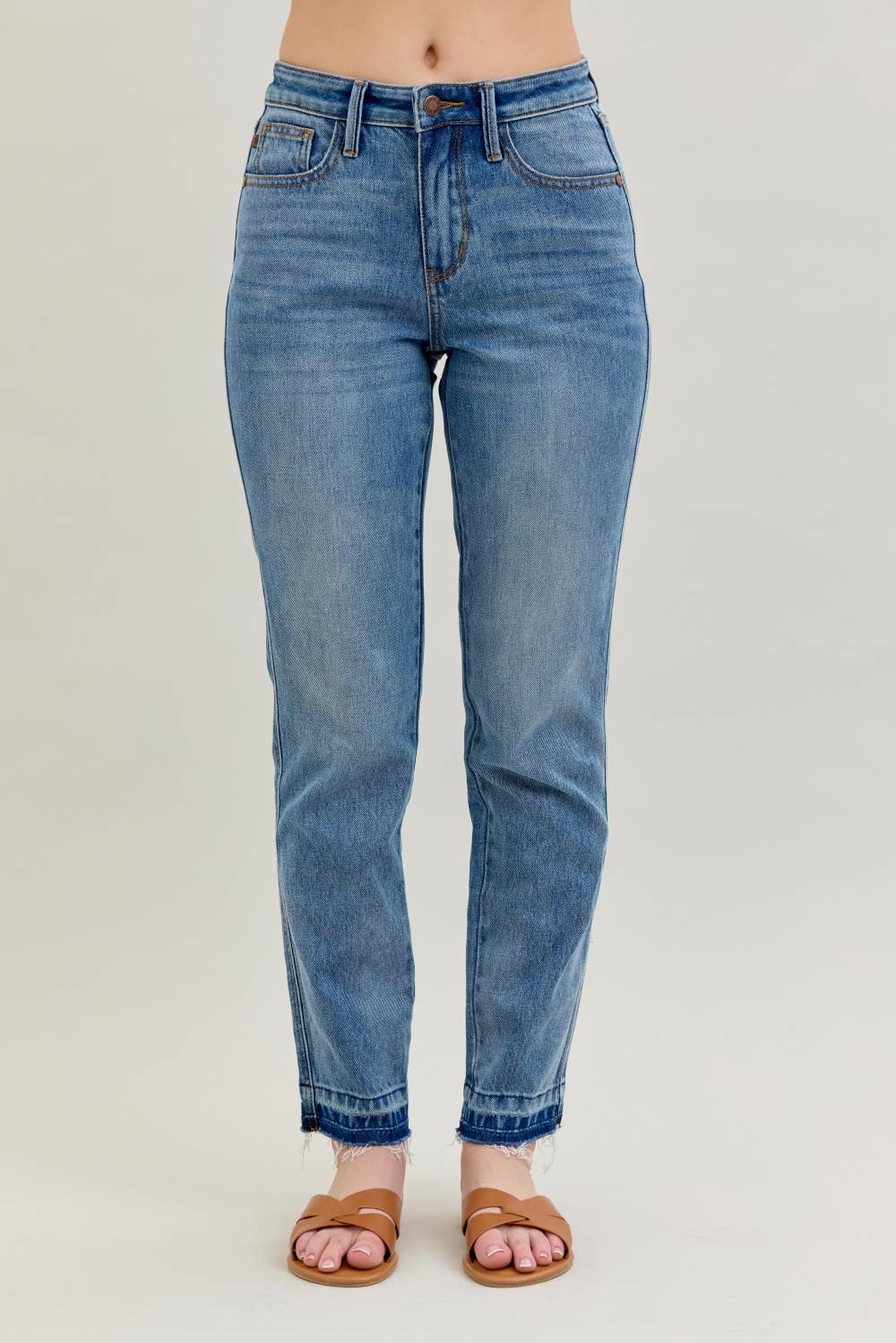 Judy Blue Jeans - MR Rigid Magic Release Hem BF