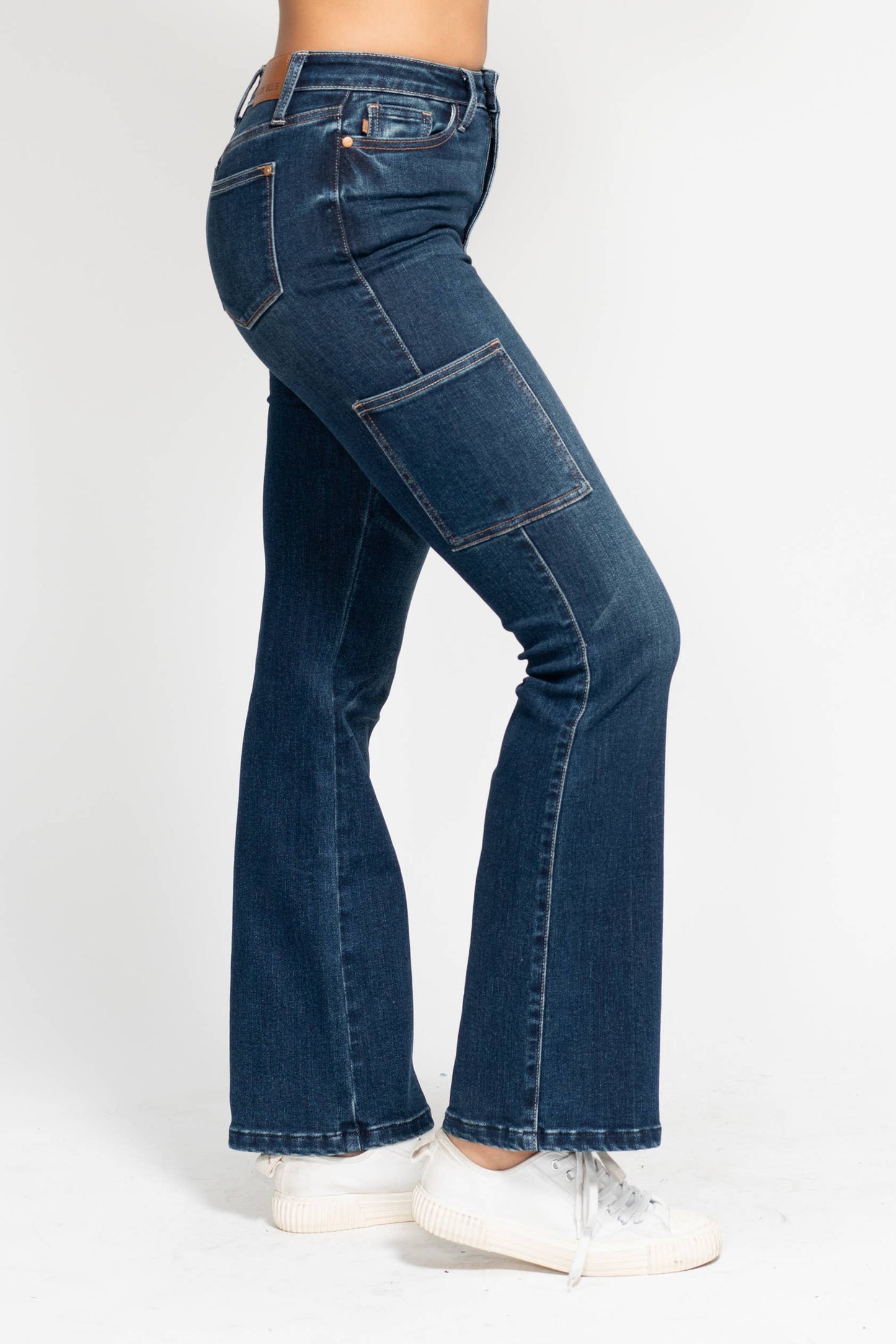 Judy Blue Jeans - High Waisted Cargo Bootcut