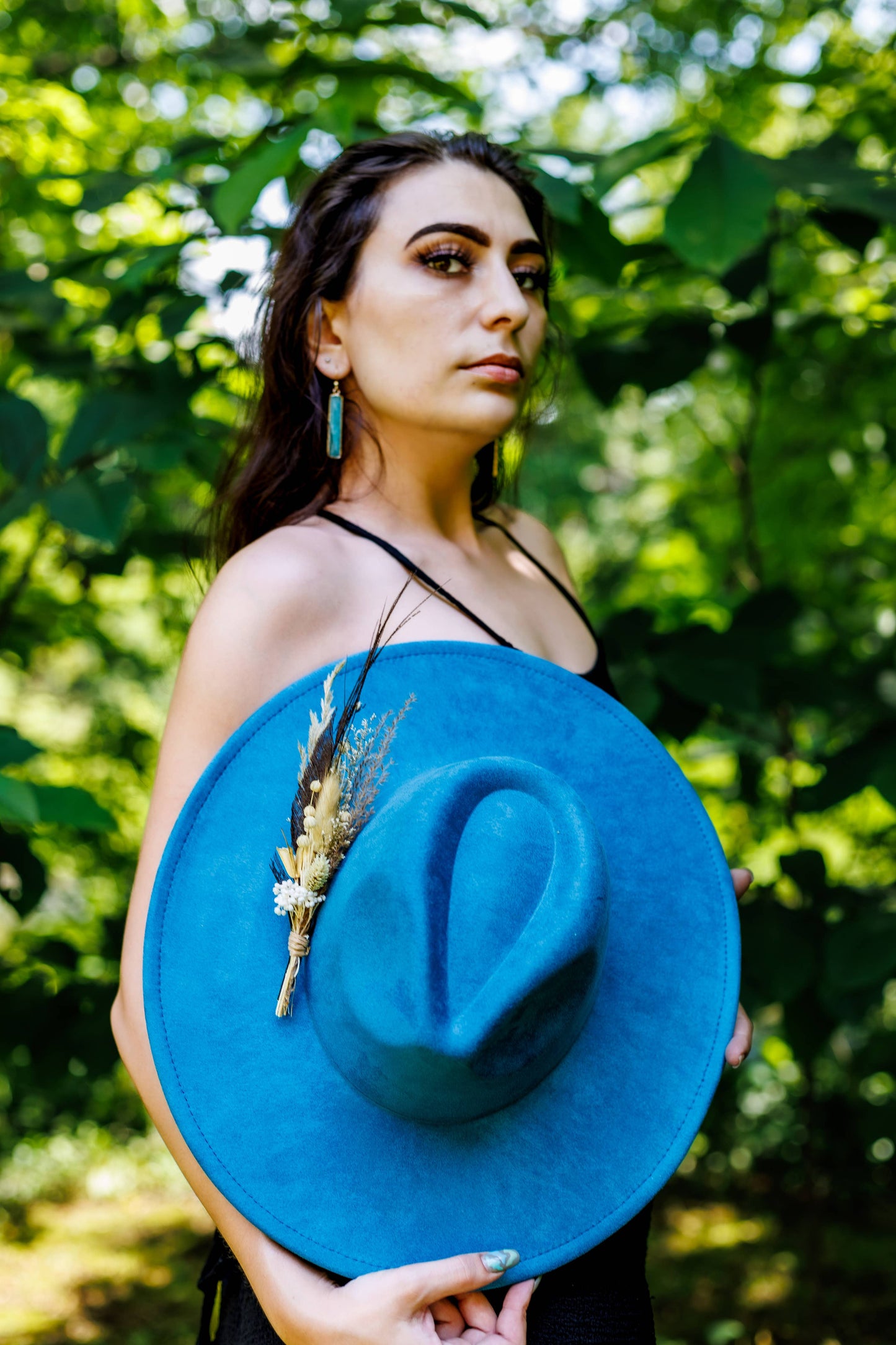 Common Dwellings - Florals and Feathers Boho Western Hat Pins Assortment