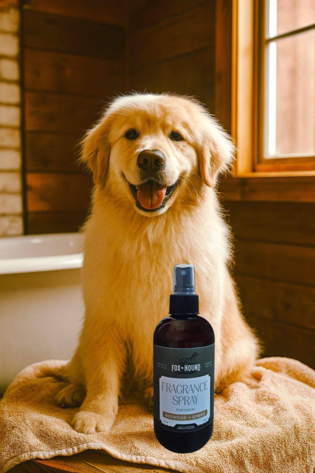 Fox + Hound - Spray Cologne - Redwood & Amber