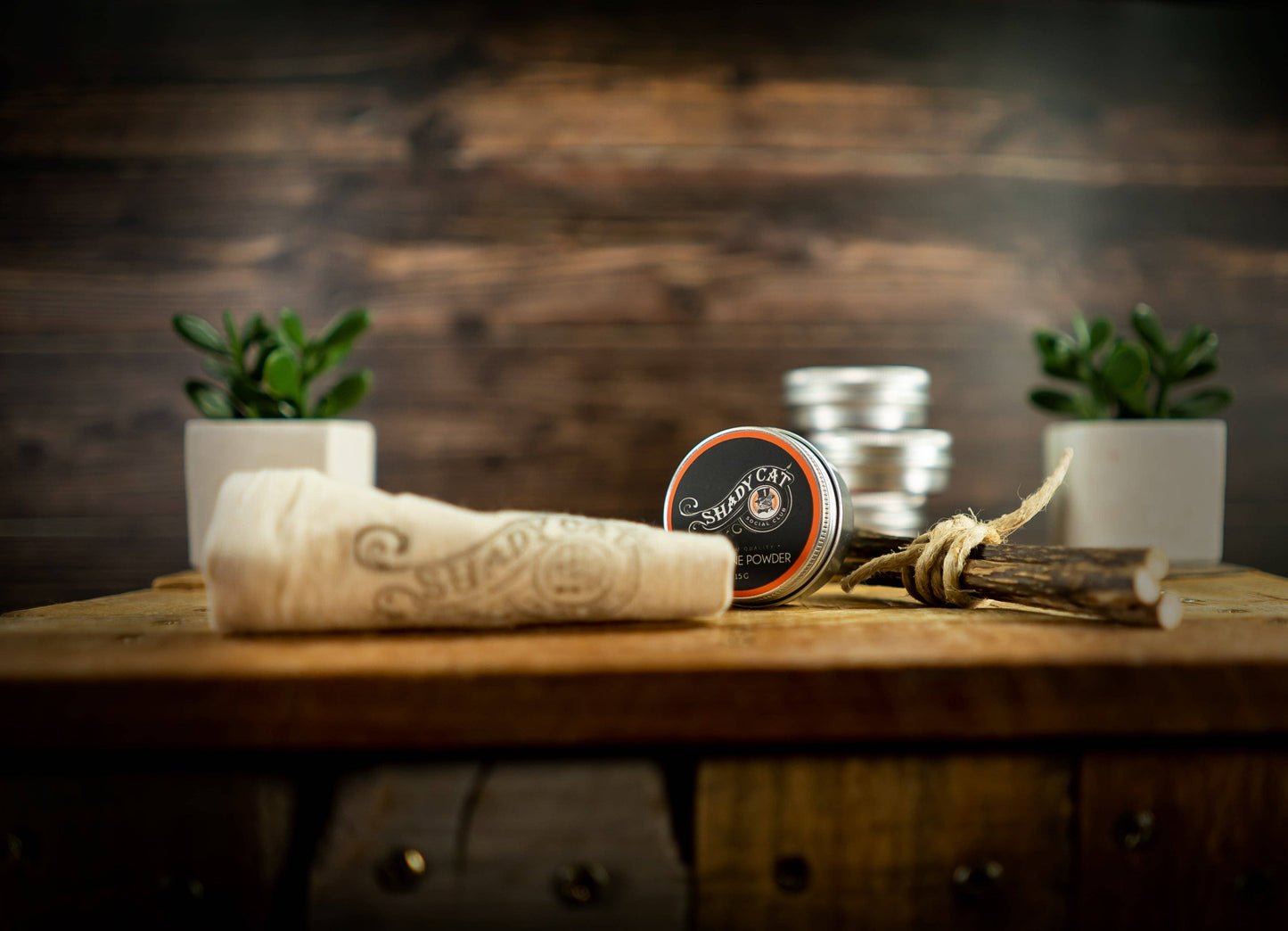 SHADY CAT SOCIAL CLUB - Small Organic Silver vine Powder Tin