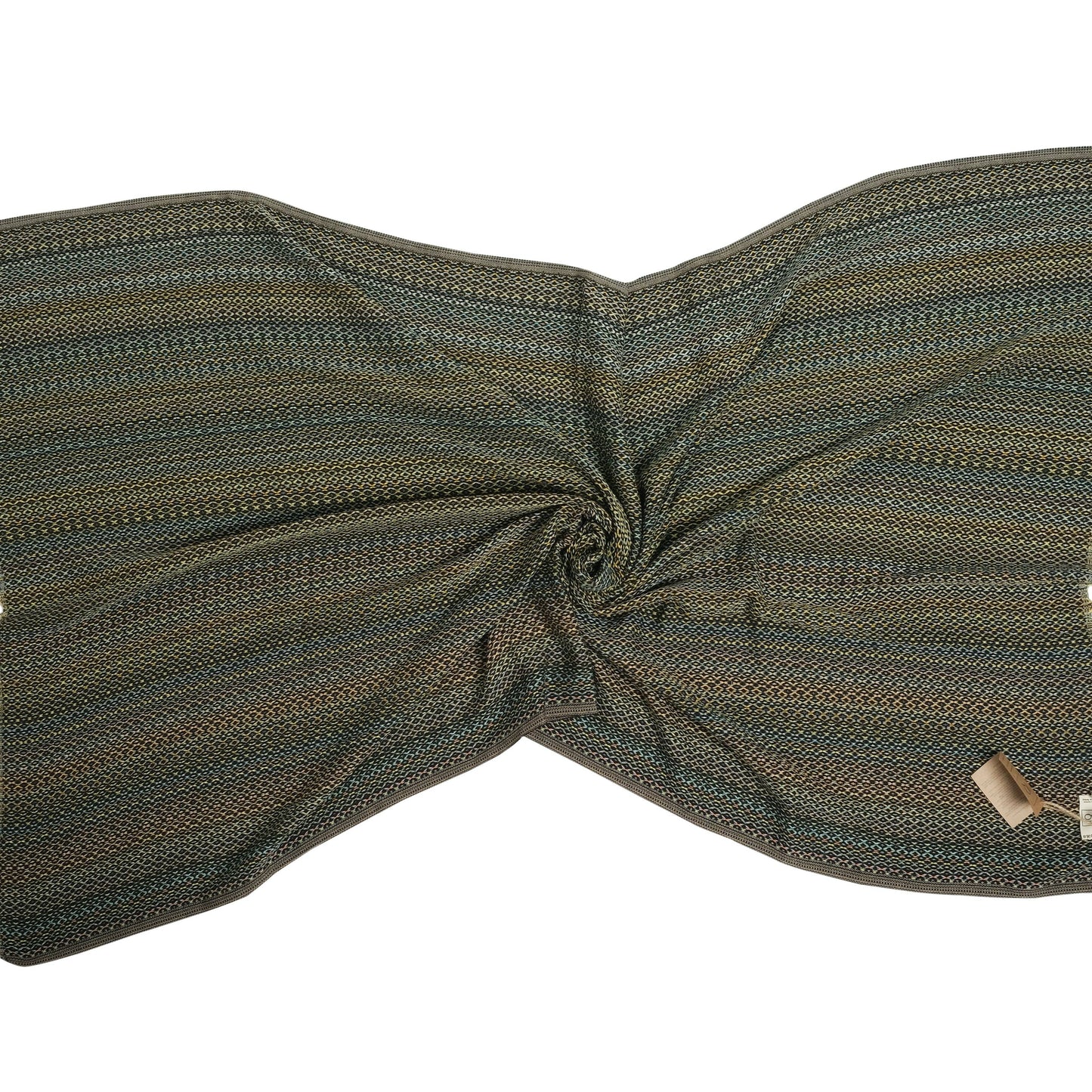 cotonIQ - Hammam towel | sauna towel | beach towel |Mexico|black|180x100cm