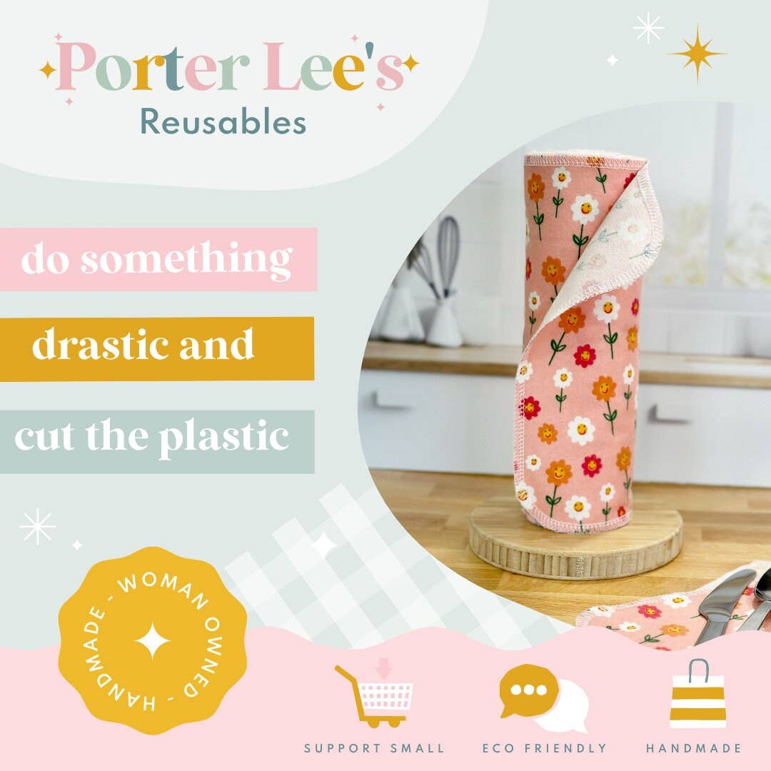 Porter Lee's - Reusable Paper Towels--Doggos