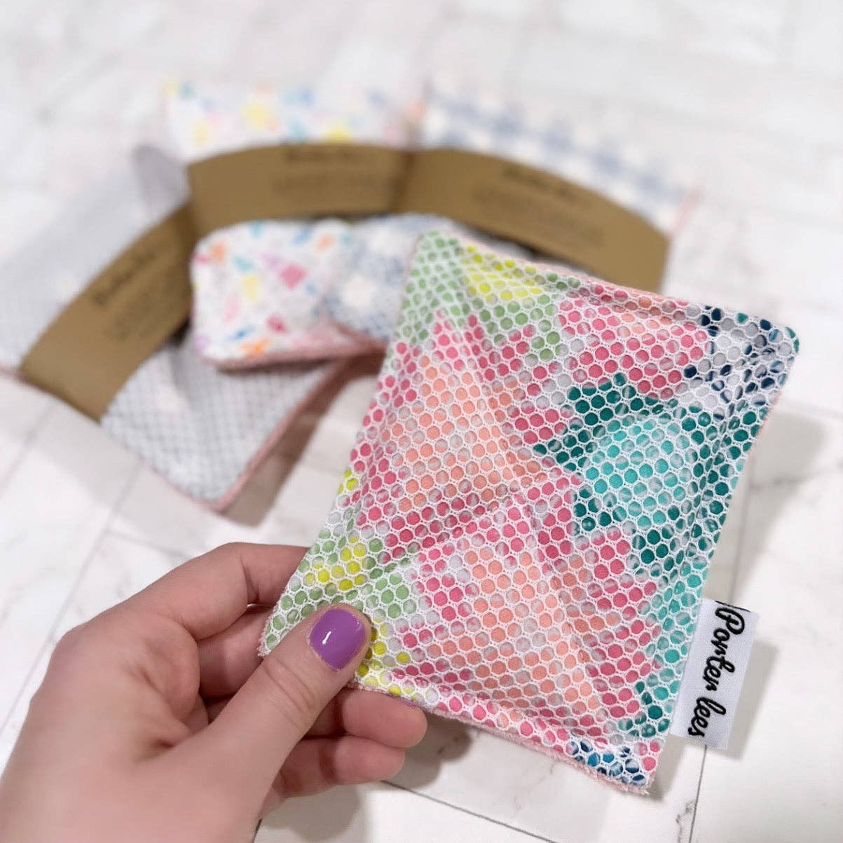 Porter Lee's - Washable Reusable Sponge--Surprise Print