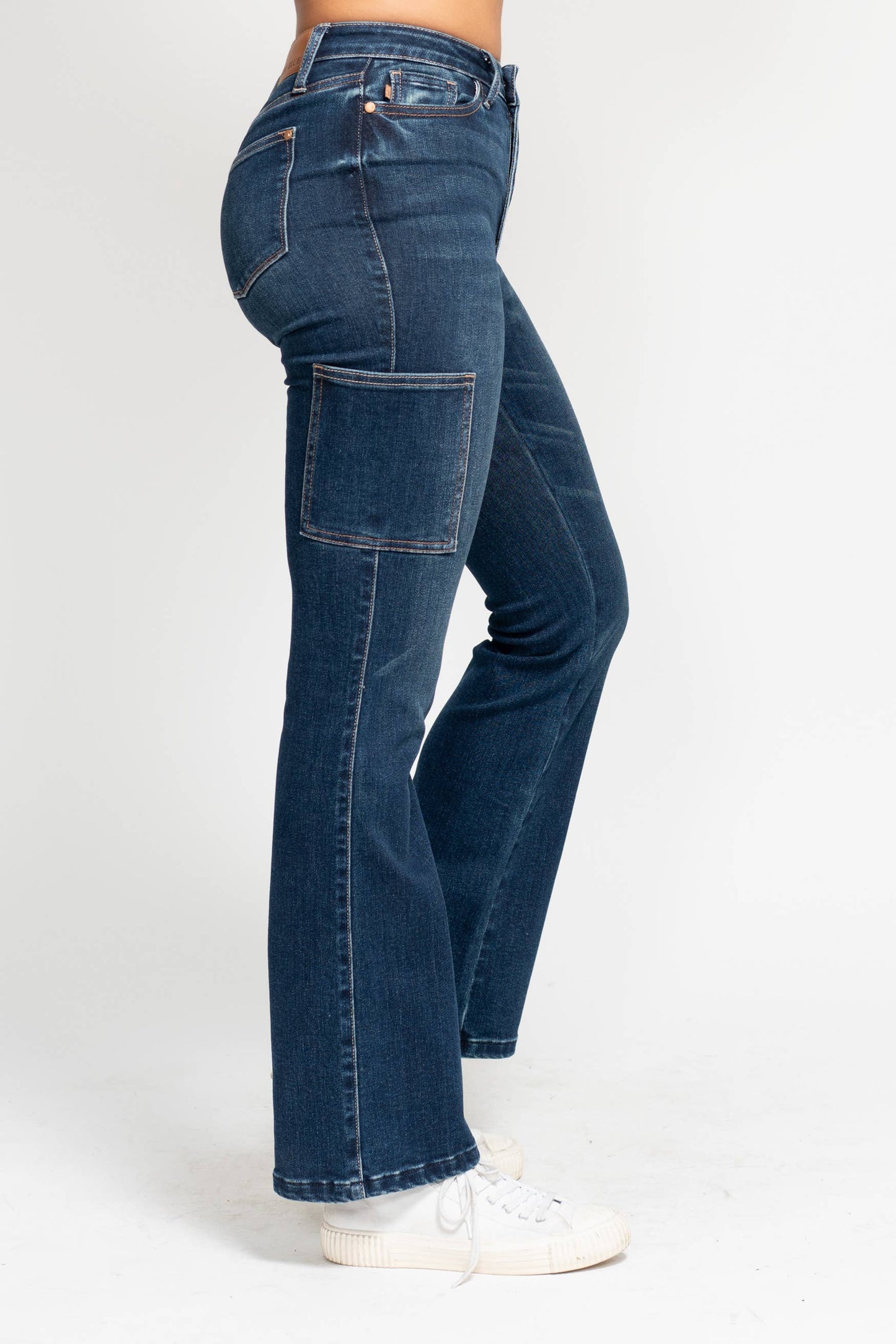 Judy Blue Jeans - High Waisted Cargo Bootcut