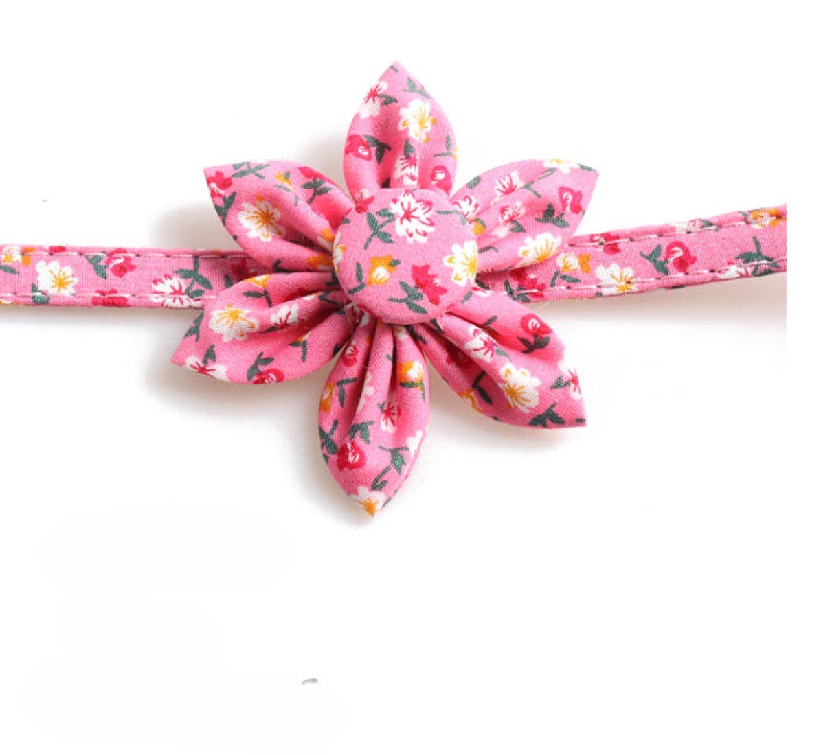 Cheerhunting - Mokka - Floral Cat Collar – Adjustable & Safety Breakaway Design
