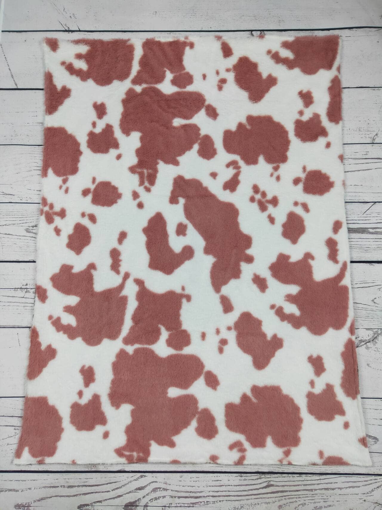 sassy kids palace - Cow Bow Printed Western Baby Blanket