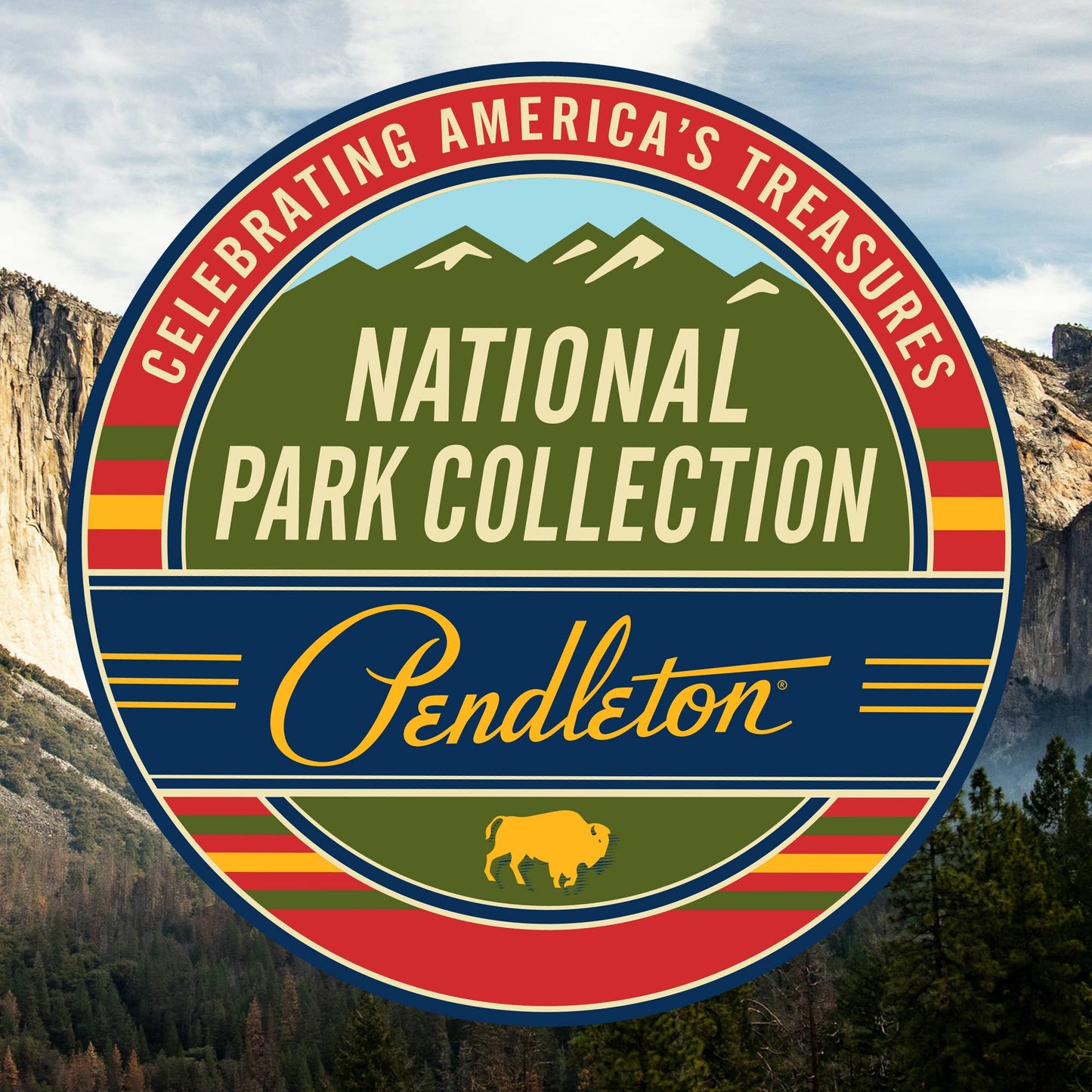 Carolina Pet Company - Pendleton Pet National Park Comfort Cushion Padded Dog Bed
