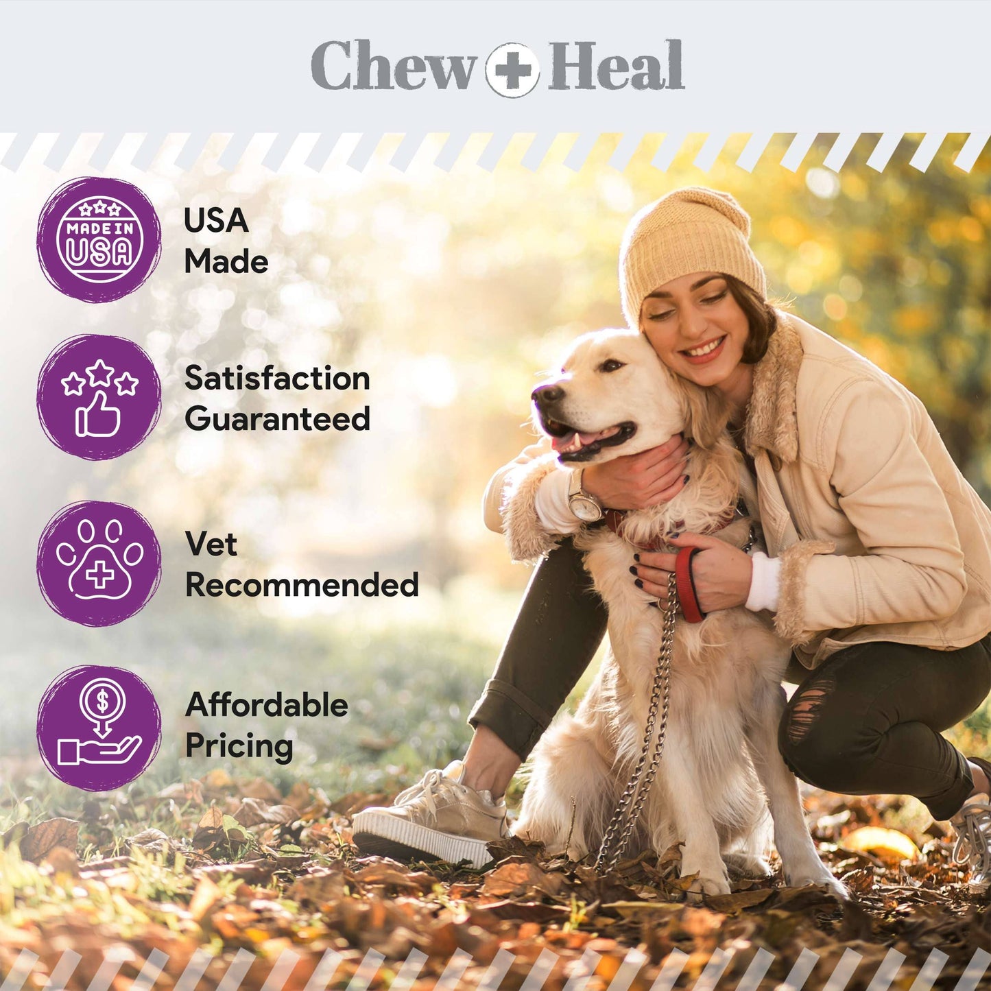 Chew + Heal - Chew + Heal Stop the Scoot Anal Gland & Bowel Support