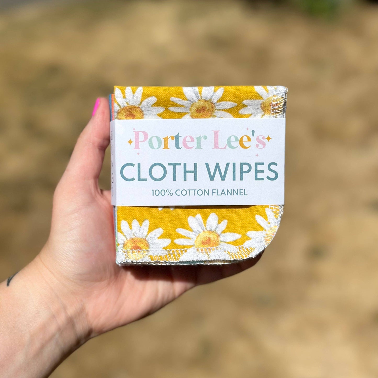 Porter Lee's - Reusable Cloth Wipes