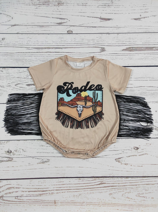 sassy kids palace - Baby Kids Rodeo Fringe Romper