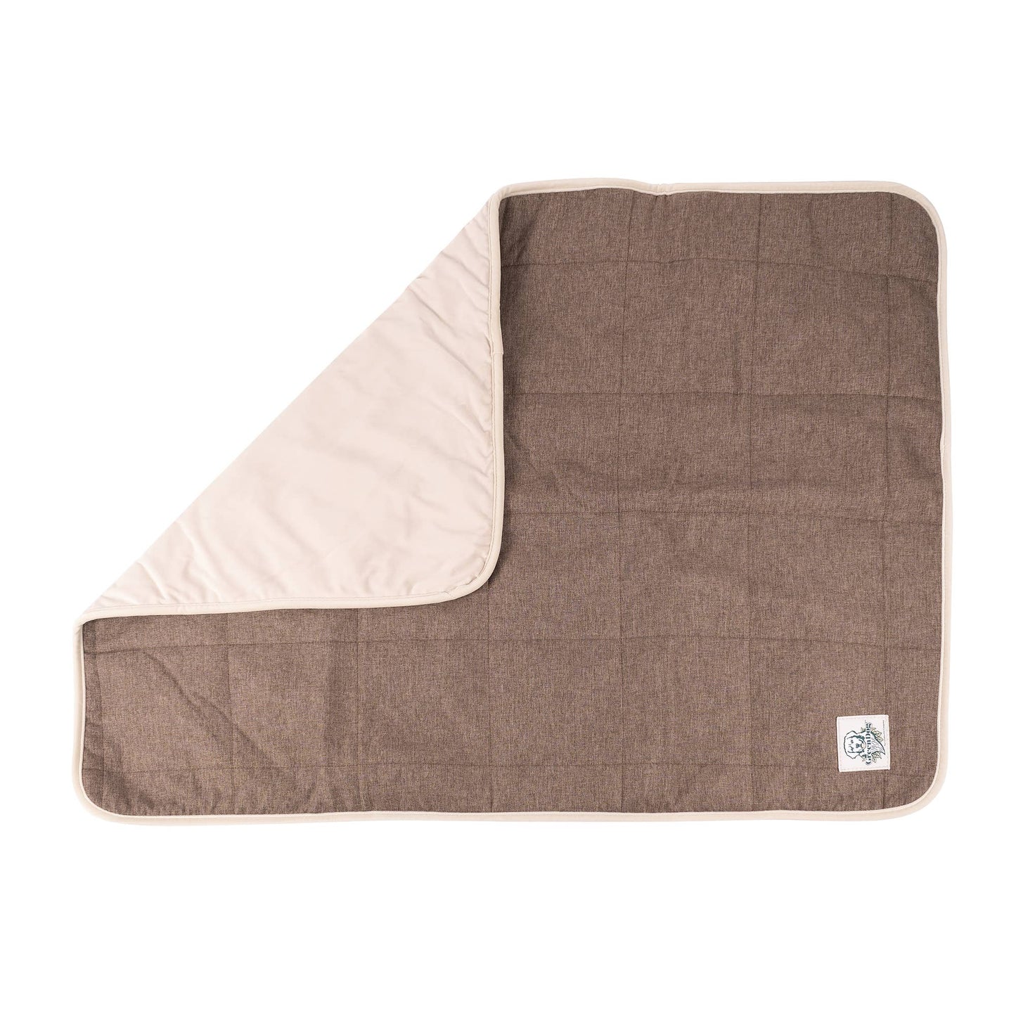 Carolina Pet Company - Green Dog Crate Blanket - Luxe Natural
