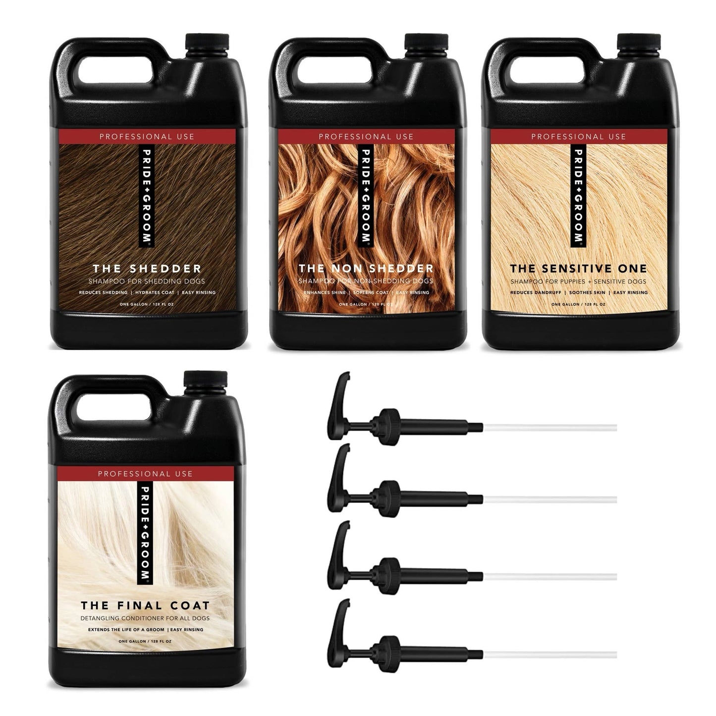 PRIDE+GROOM - GALLON SAMPLE PACK SPECIAL