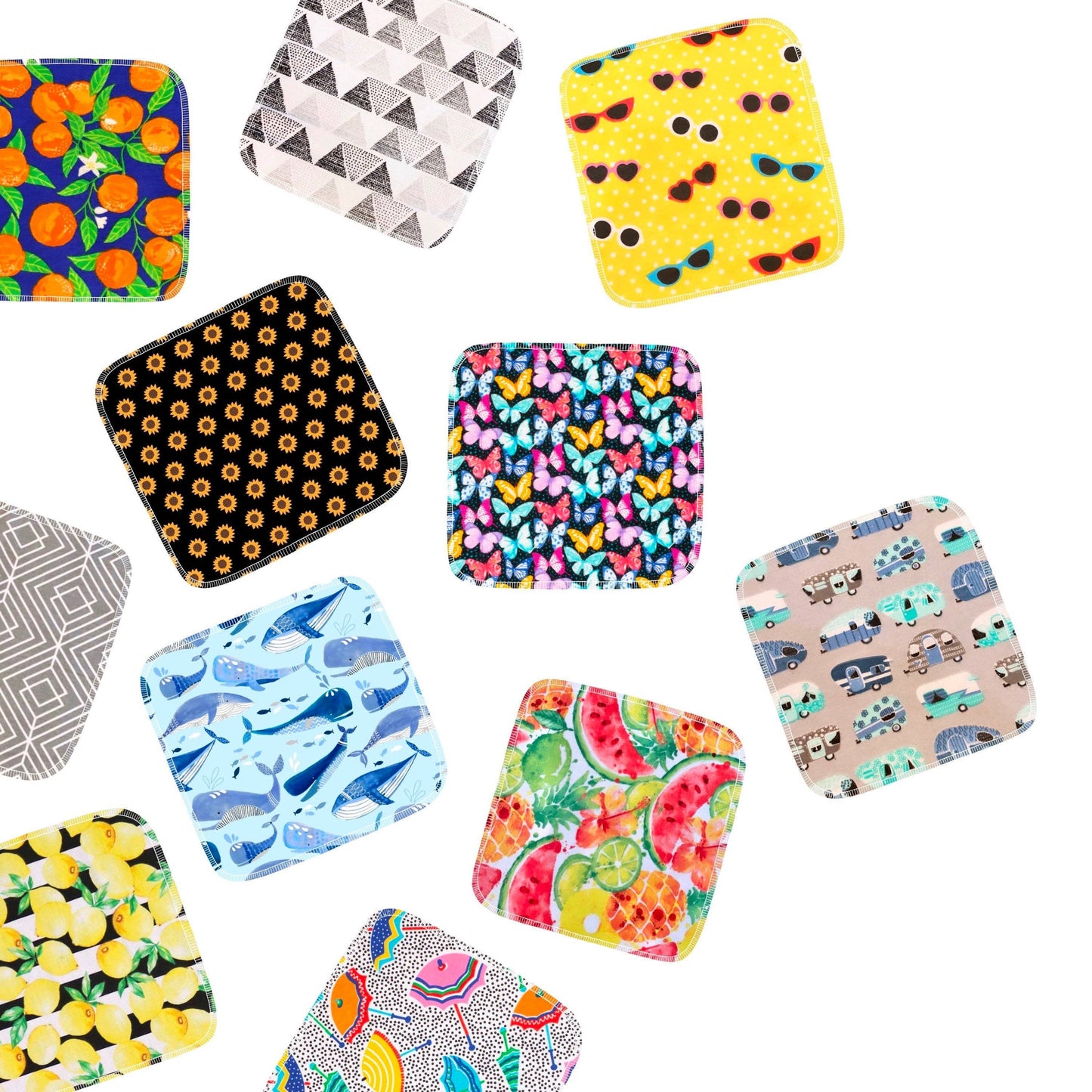 Porter Lee's - Reusable Paper Towels--Surprise Prints