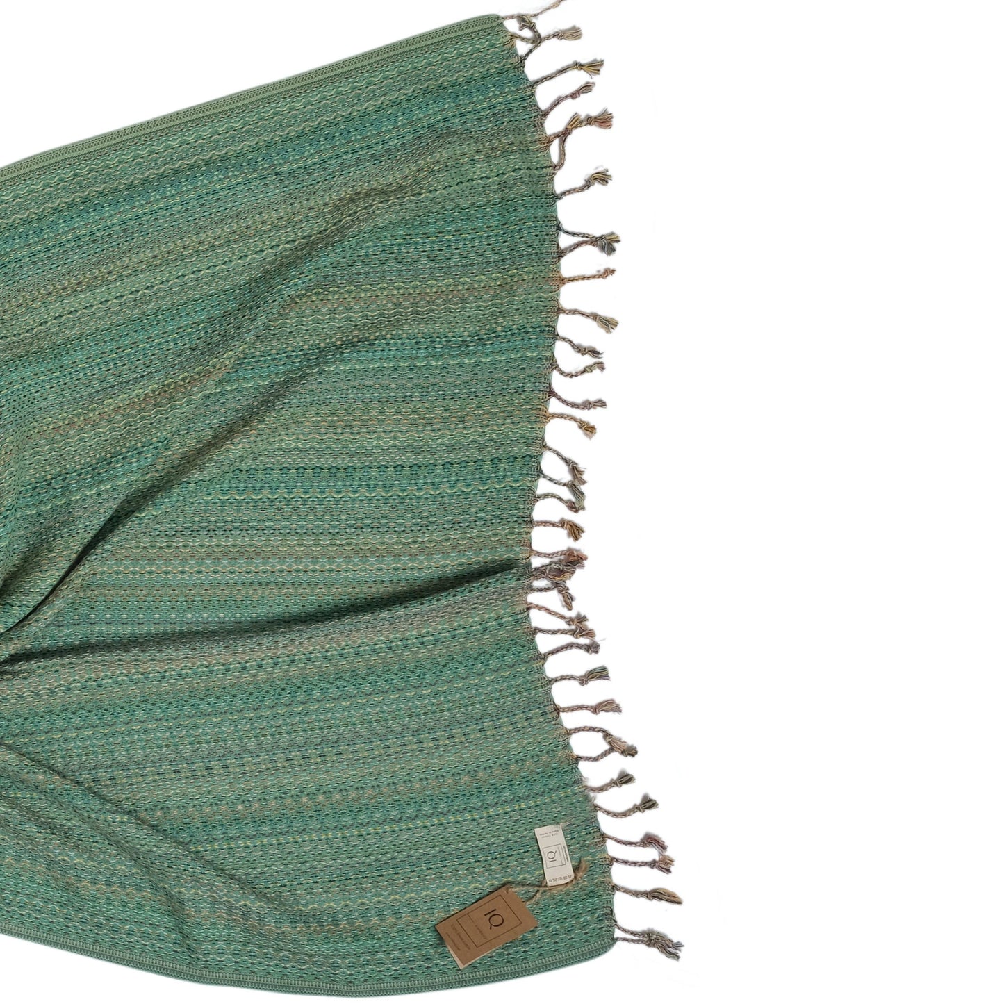 cotonIQ - Hammam towel | sauna towel | beach towel | Mexico |green|180x100cm