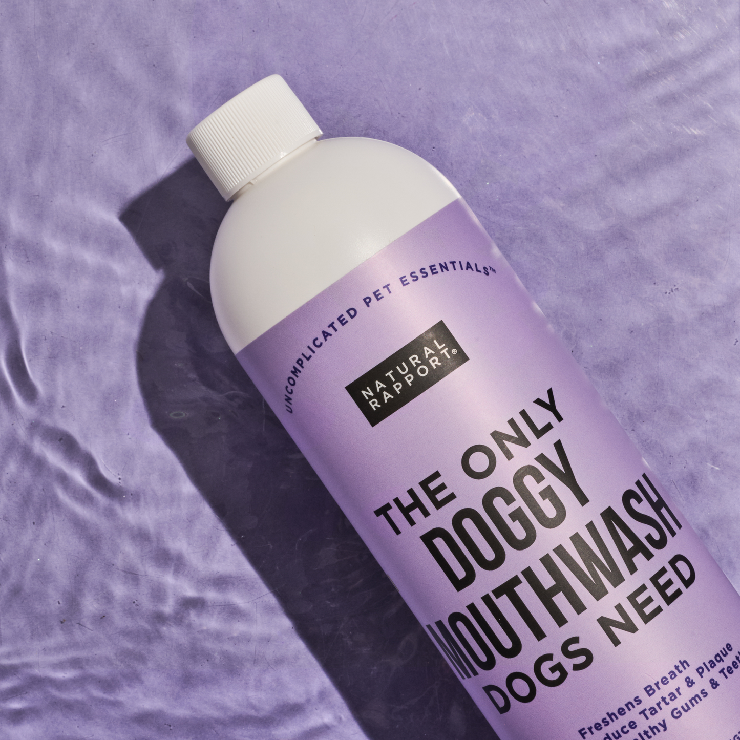Natural Rapport - The Only Doggy Mouthwash Dogs Need