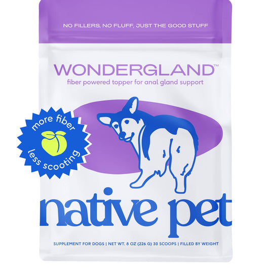 Native Pet - WonderGland Anal Gland Pumpkin Fiber & Digestive Supplement