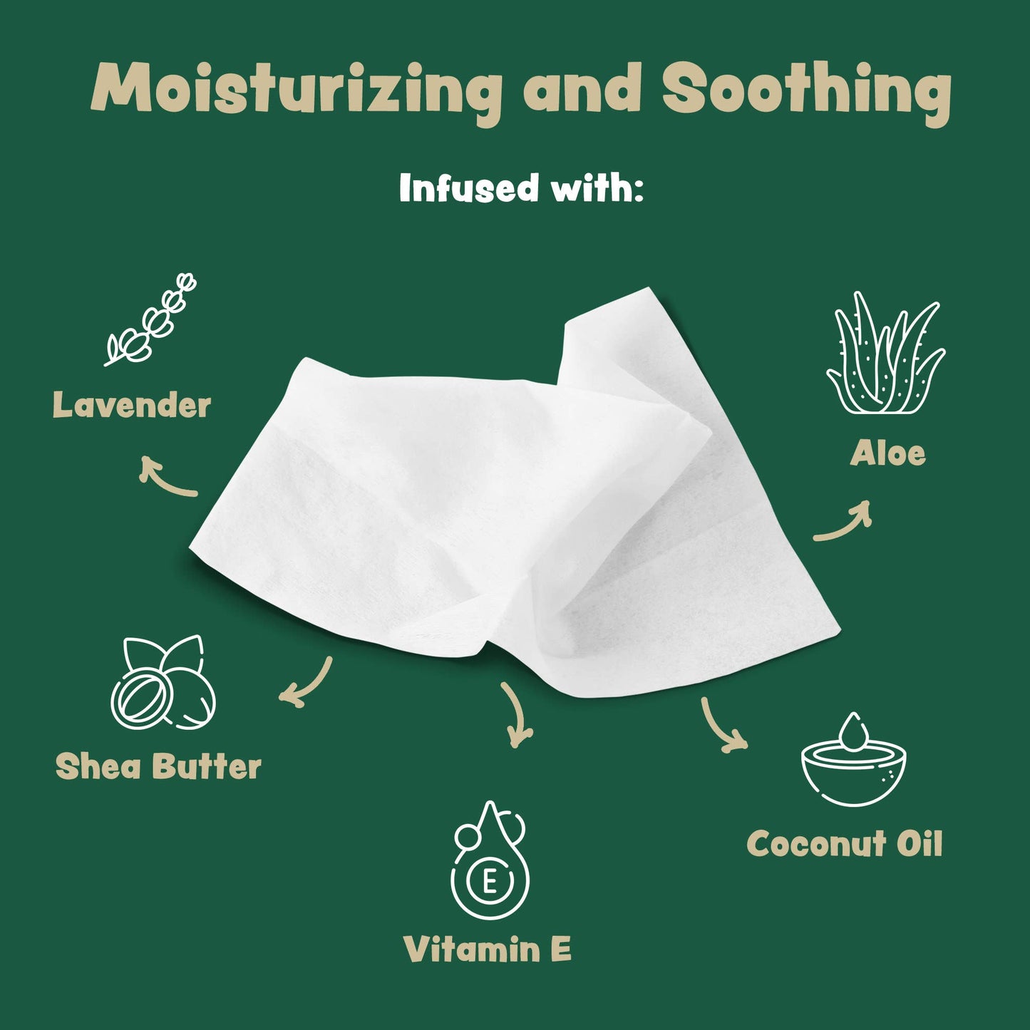Chew + Heal - Extra Thick Herbal-Infused Dog Grooming Wipes - 220 Wipes