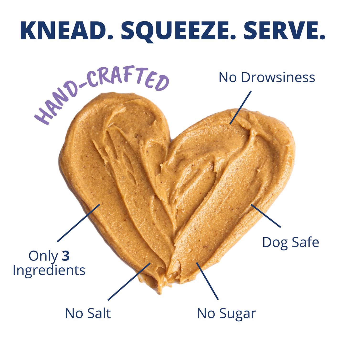Under the Weather Pet - PB&Chill Calming Peanut Butter Packets For Dogs Single Severing 1 oz