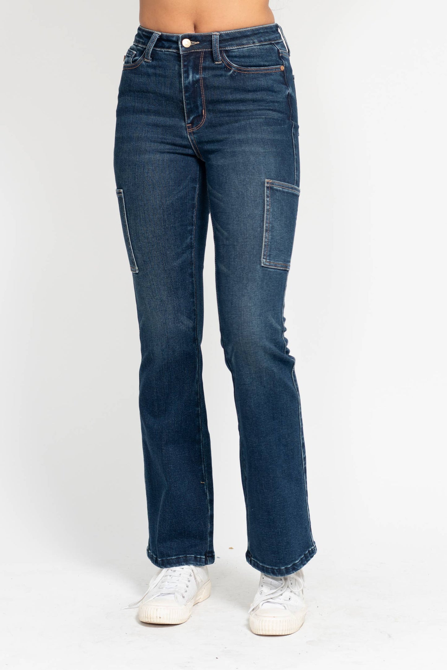Judy Blue Jeans - High Waisted Cargo Bootcut