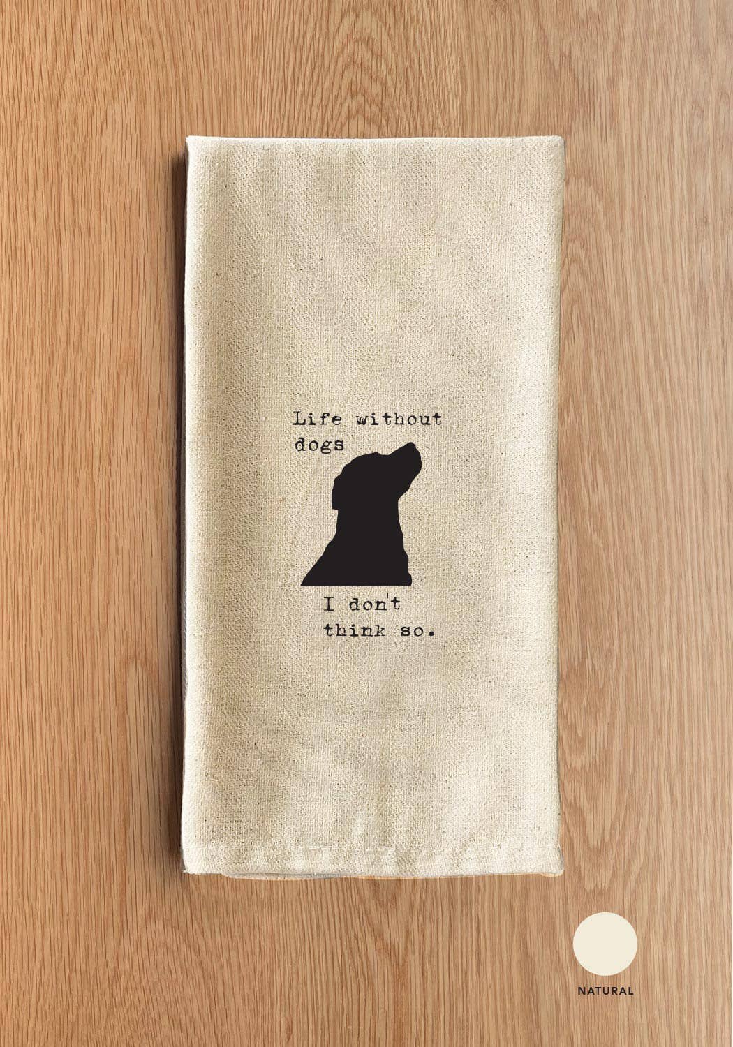 Second Nature by Hand - Life without dogs. I don't think so. (dog image)