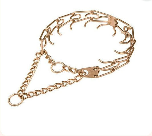 Gold Prong Training Collar