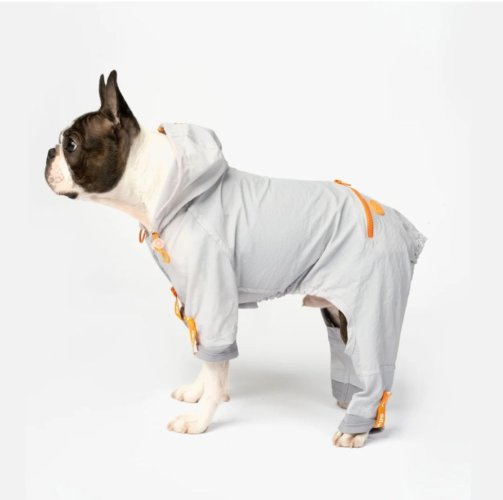 Sammy Splash Suit | Water-Resistant One-Piece Dog Raincoat