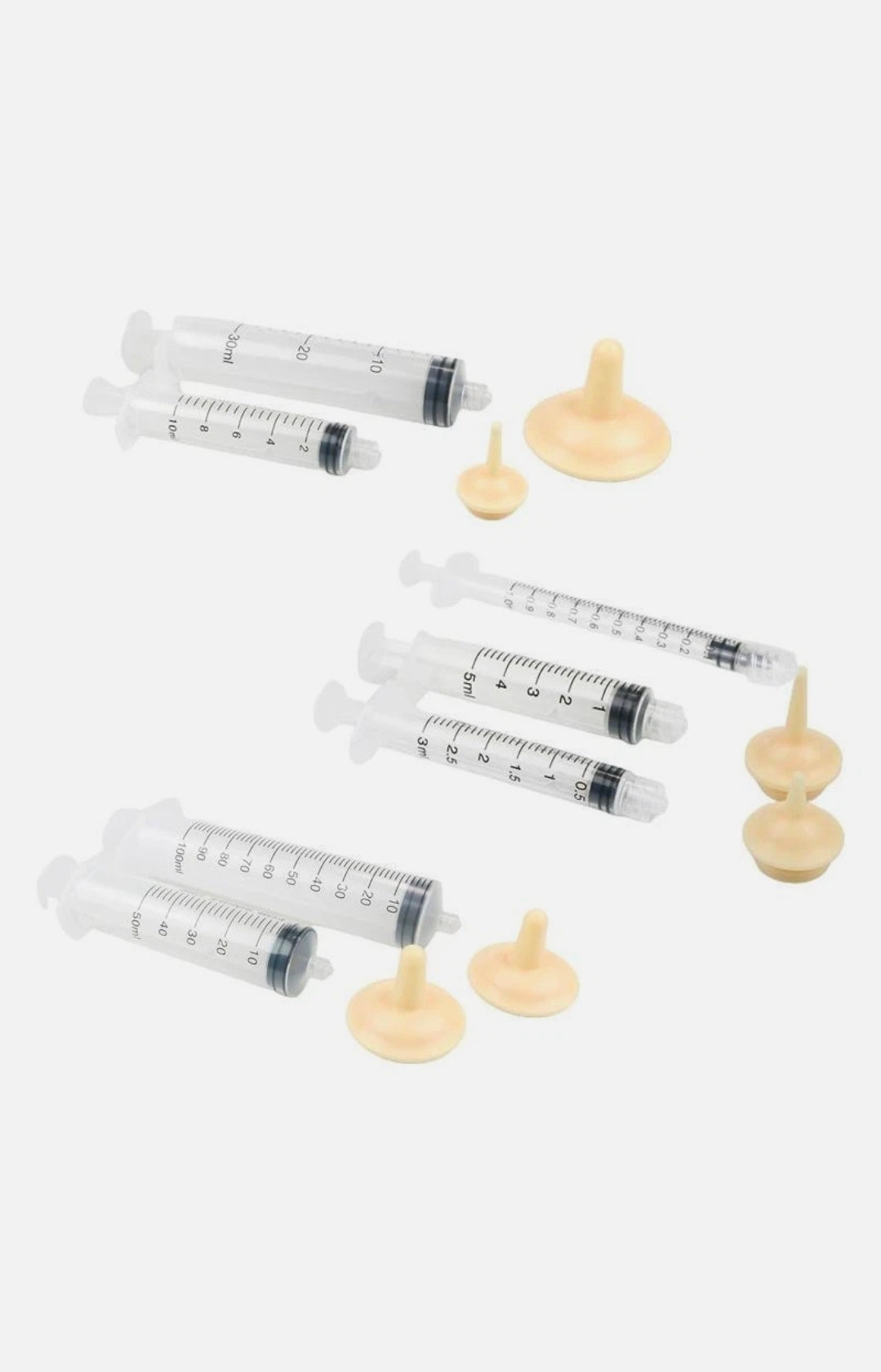 Pet Syringe Kit Feeding Syringe Feeding Tool for Puppies & Kittens
